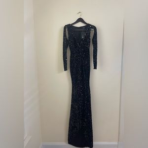 *BRAND NEW W TAGS* Fashion Nova sequin maxi dress